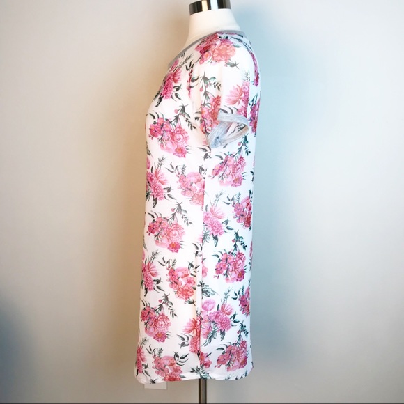 Cute floral tee shirt T-dress by No Comment NY.LA. - Picture 5 of 8